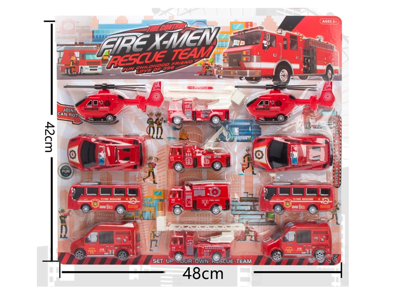 PULL BACK CAR 12PCS/BLISTER CARD - HP1134672