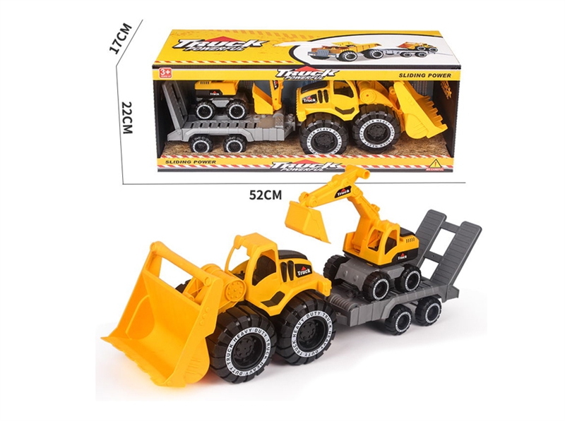 FRICTION CONSTRUCTION CAR W/FREE WAY CONSTRUCTION CAR - HP1134793