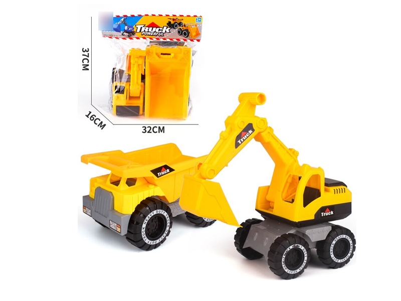 FRICTION CONSTRUCTION CAR W/FREE WAY CONSTRUCTION CAR - HP1134811