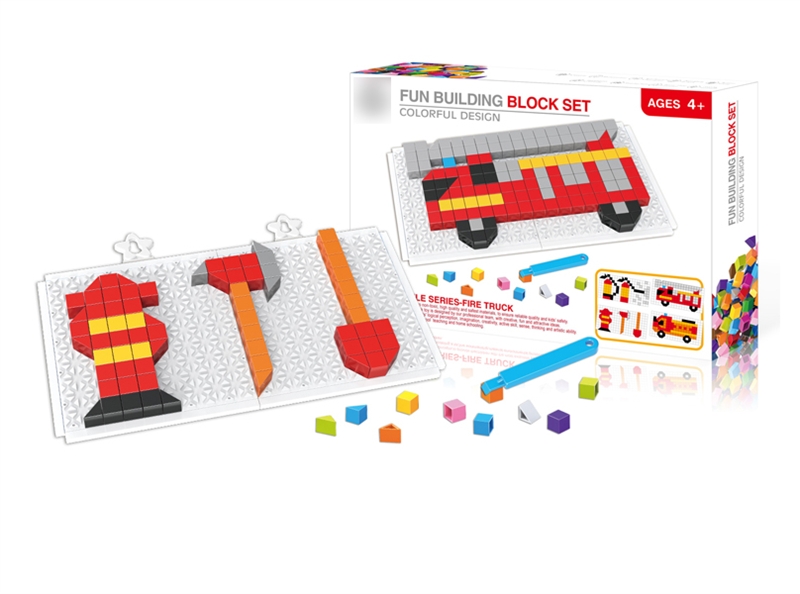 BUILDING BLOCK PUZZLE 220+PCS - HP1134991