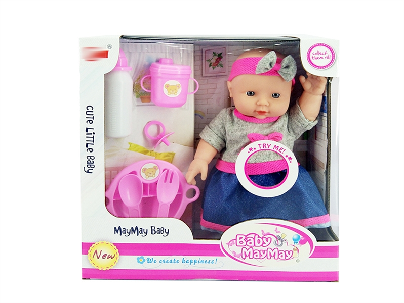 30CM BLOW MOLD BODY DOLL W/ACCESSORIES & 6 SOUNDS IC - HP1135201
