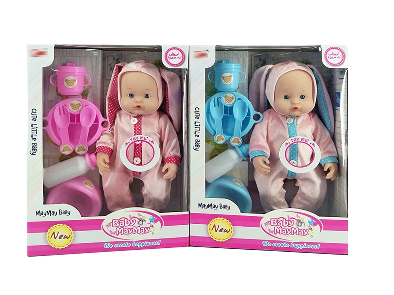 36CM BLOW MOLD BODY DOLL W/ACCESSORIES & 6 SOUNDS IC - HP1135209