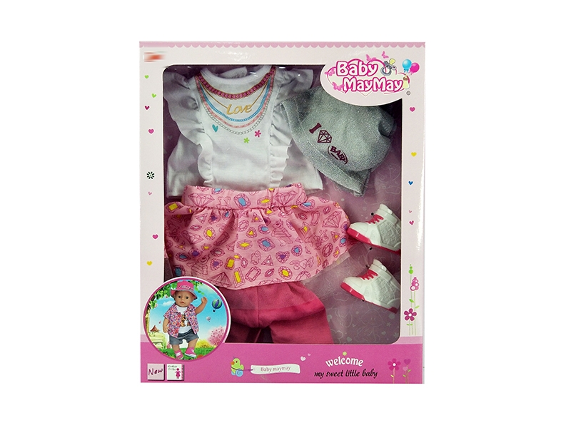 43-46CM DOLL FASHION CLOTHES SET - HP1135240