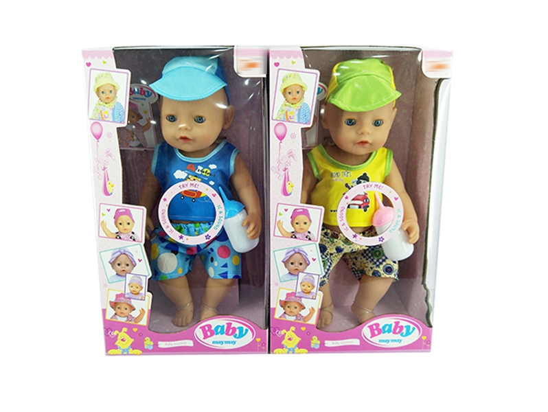 43CM BLOW MOLD BODY DOLL PEEPEE W/ 6 SOUNDS IC - HP1135245