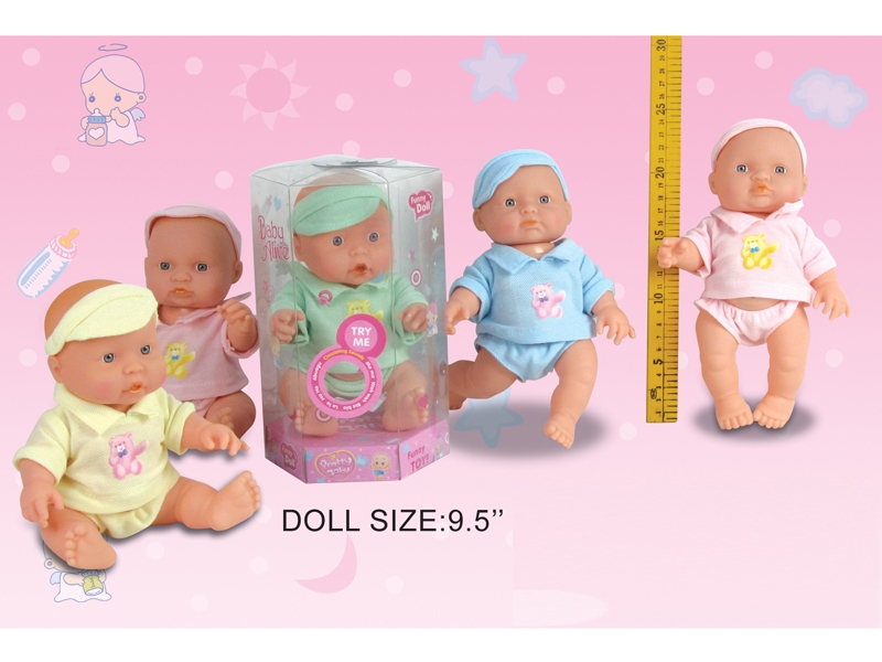 24CM BLOW MOLD BODY DOLL W/ 6 SOUNDS IC 3ASST - HP1135264