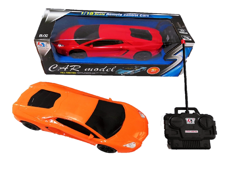 1:18 兰博基尼红橙两色带灯光 - HP1135305