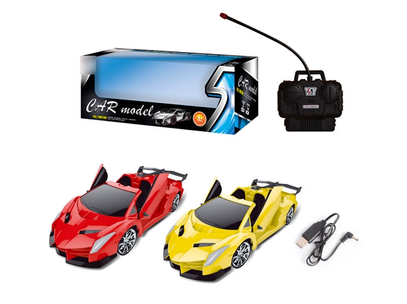 1:16敞篷开门车（包电、带前车灯、红/黄2色） - HP1135541