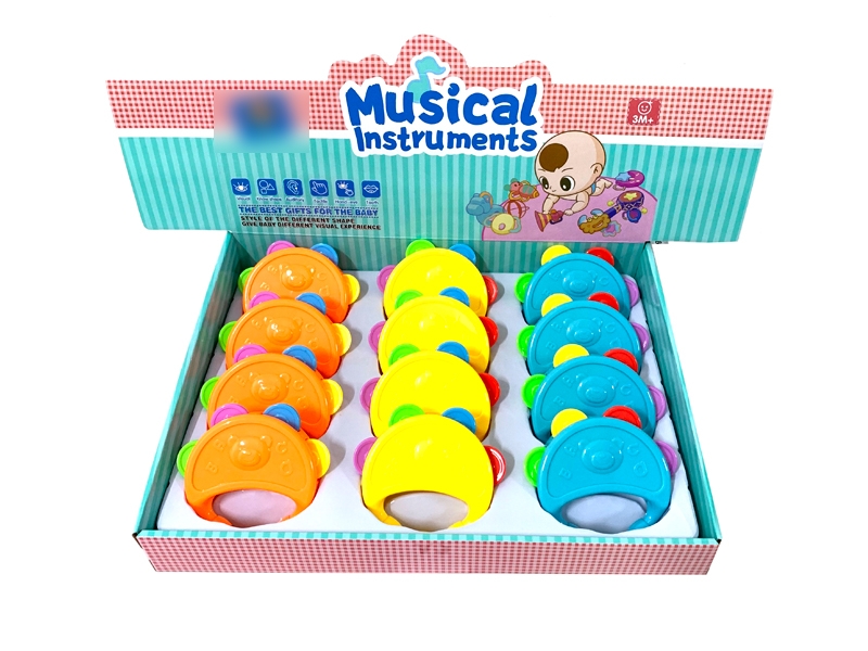 TAMBOURINE 12PCS/DISPLAY BOX - HP1135611