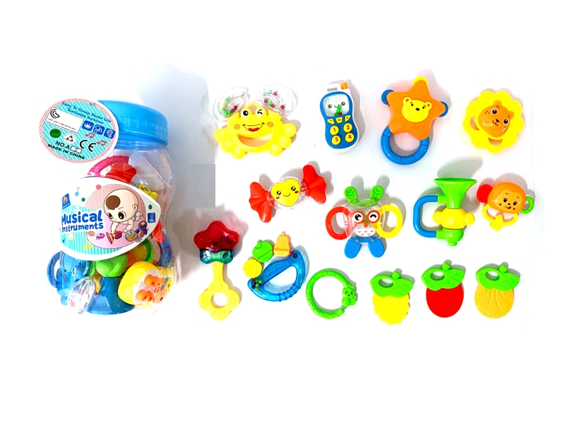 BABY RATTLE 14PCS - HP1135614