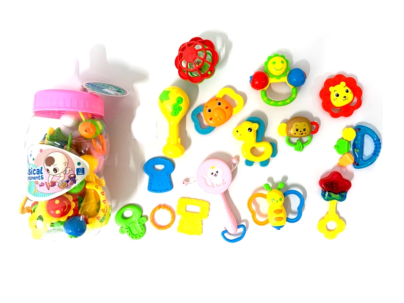 BABY RATTLE 15PCS - HP1135615