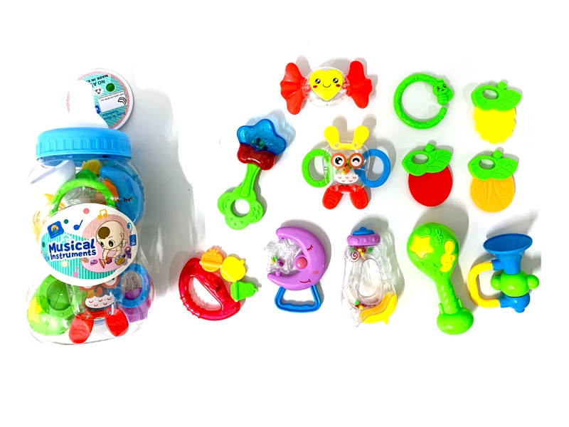 BABY RATTLE 12PCS - HP1135618