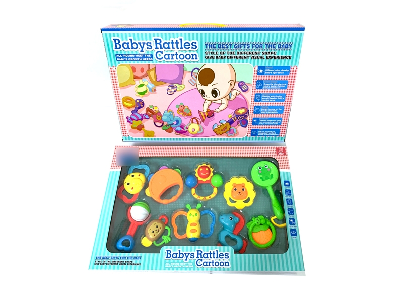 BABY RATTLE 10PCS - HP1135621