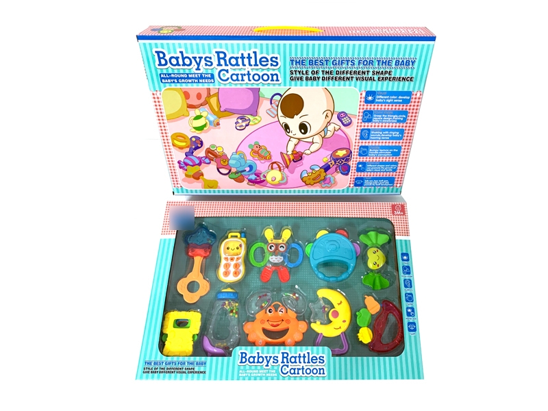 BABY RATTLE 10PCS - HP1135624