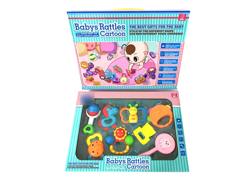 BABY RATTLE 8PCS - HP1135625