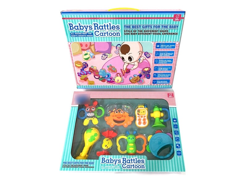 BABY RATTLE 8 PCS - HP1135626