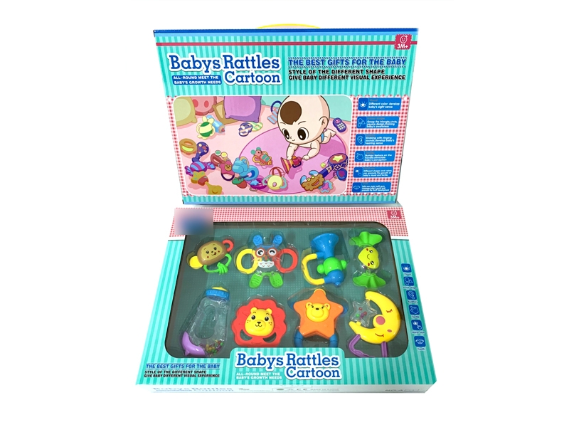 BABY RATTLE 8 PCS - HP1135628