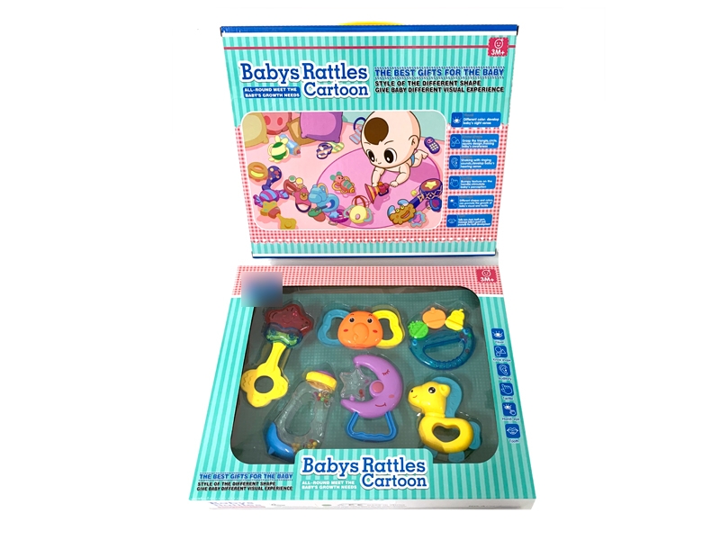 BABY RATTLE 6PCS - HP1135629