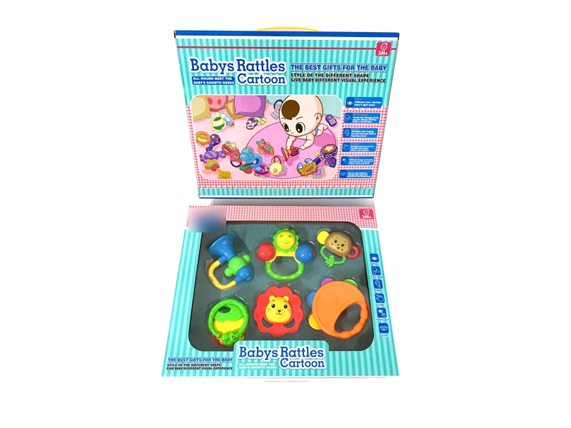 BABY RATTLE 6PCS - HP1135630
