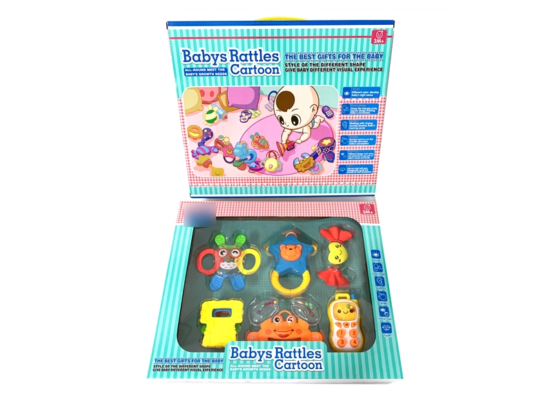 BABY RATTLE 6PCS - HP1135631