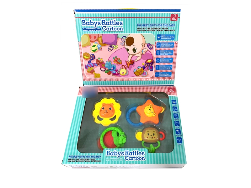 BABY RATTLE 4PCS - HP1135634