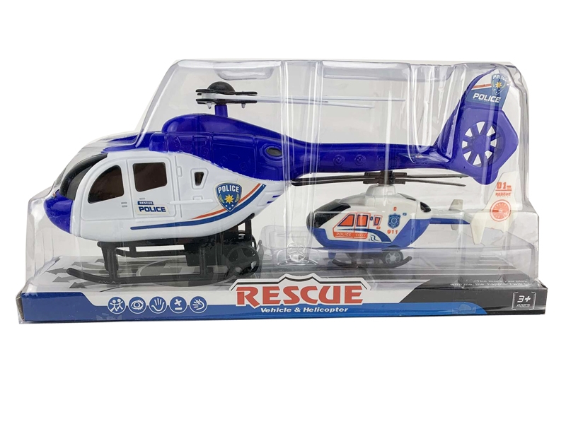 PULL BACK HELICOPTE 2PCS - HP1135769