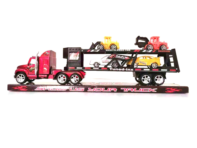 FRICTION TRUCK RED/BLUE/SILVER/SILVER GREY - HP1135897