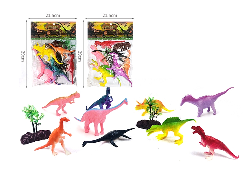 DINOSAUR SET 8PCS 2 ASST. - HP1136140