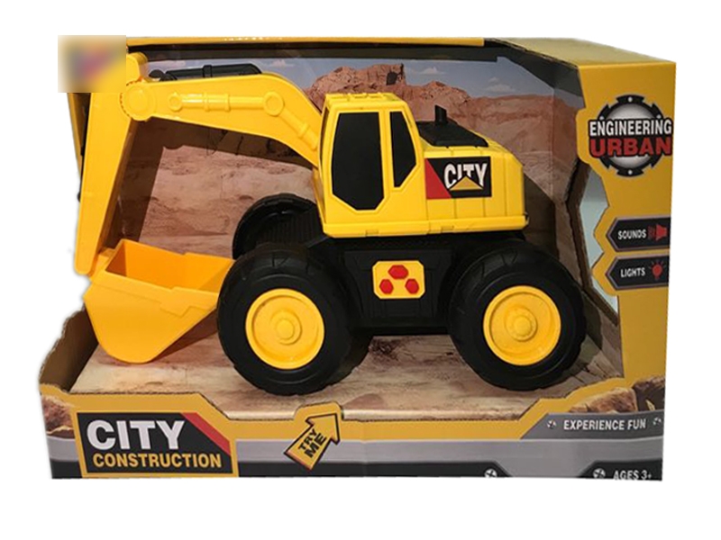 FRICTION CONSTRUCTION CAR W/LIGHT & MUSIC - HP1136171