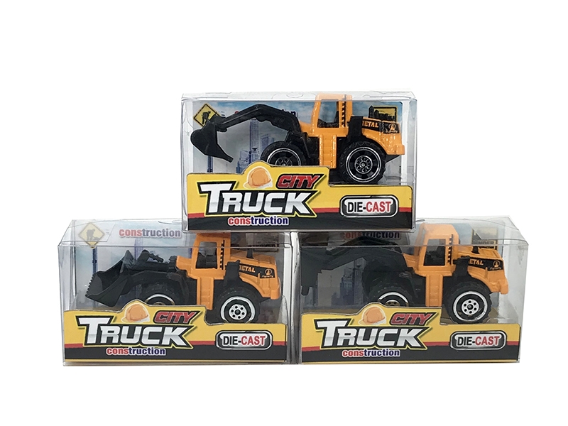FREE WAY DIE CAST CONSTRUCTION CAR 3ASST - HP1136486