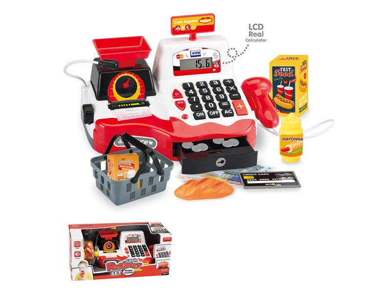 CASH REGISTER W/CALCULATE & LIGHT & MUSIC - HP1136673