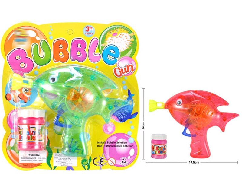 BUBBLE GUN W/LIGHT - HP1136772