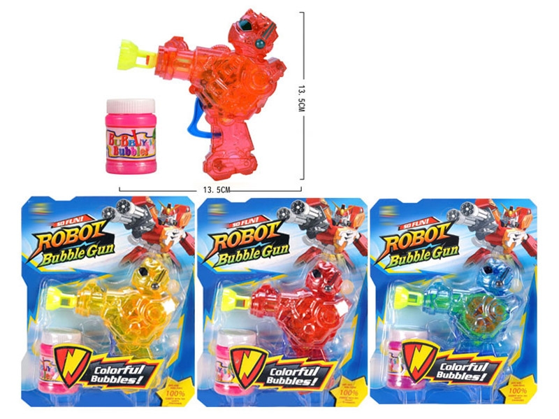 BUBBLE GUN W/LIGHT - HP1136774