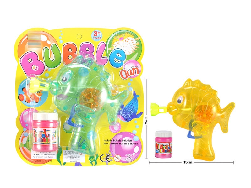 BUBBLE GUN W/LIGHT - HP1136776