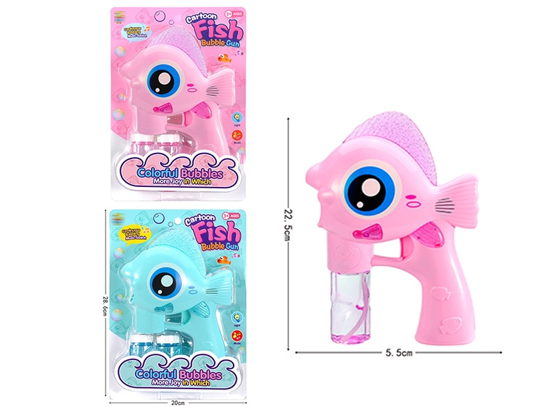 B/O BUBBLE GUN W/MUSIC&LIGHT - HP1136796