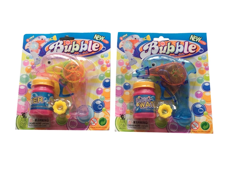 FRICTION BUBBLE GUN W/LIGHT - HP1136908