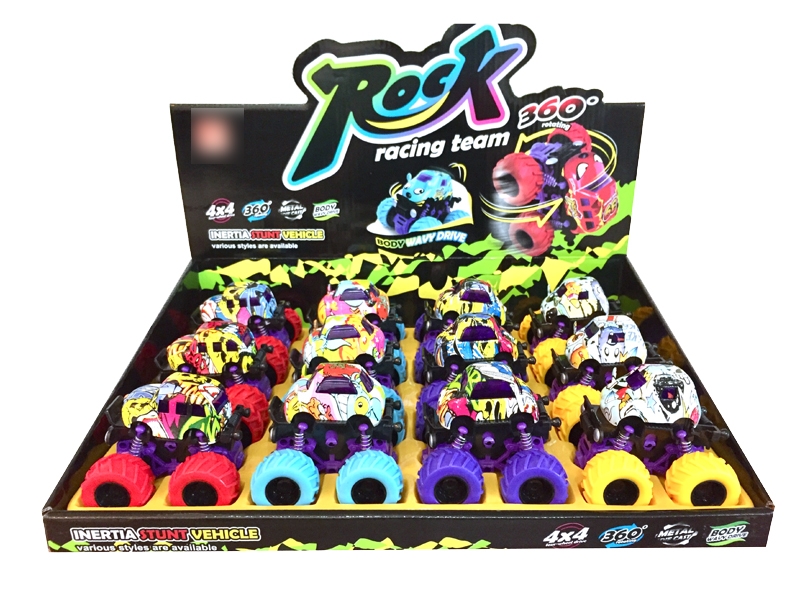 FRICTION POWER DIE CAST CAR 12PCS/DISPLAY BOX - HP1136980