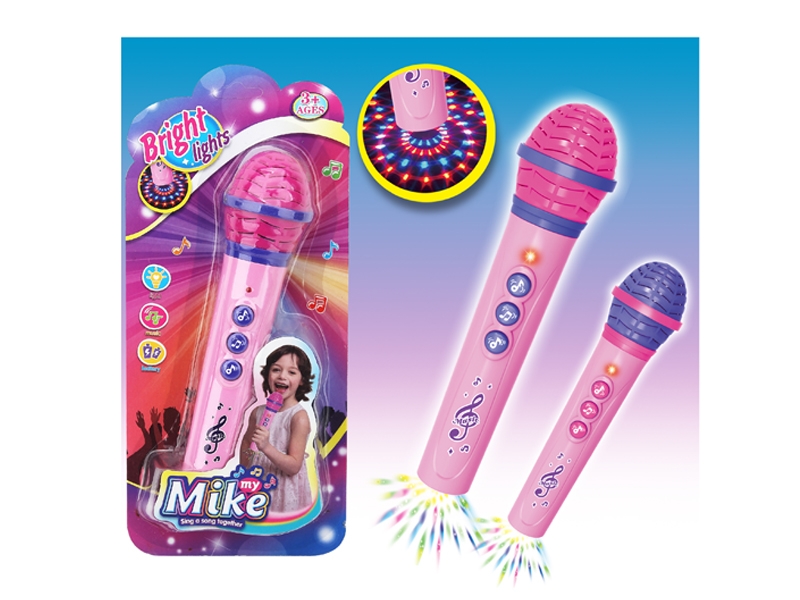 MICROPHONE W/LIGHT & MUSIC & PROJECTION - HP1137336