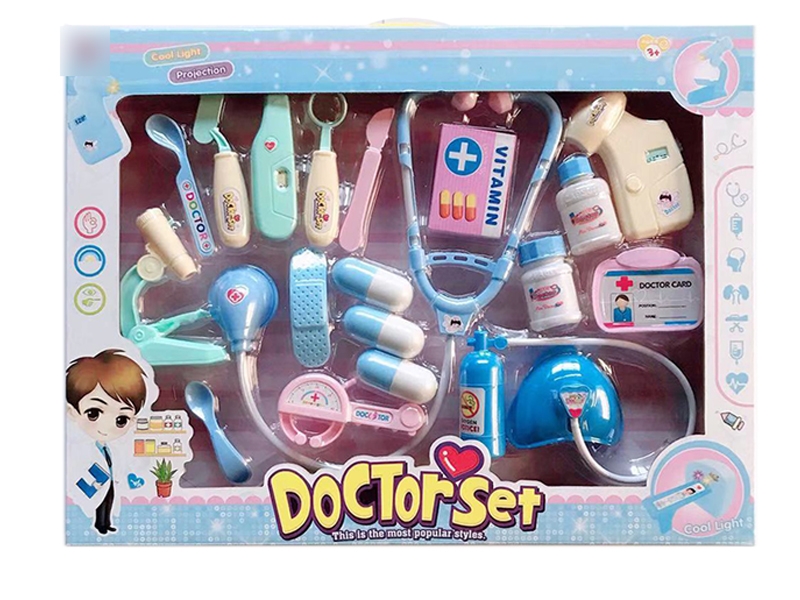 DOCTOR SET W/LIGHT & PROJECTION & INCLUDED BATTERY - HP1137398