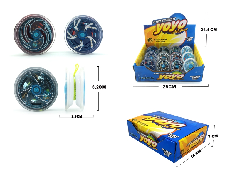 YOYO 12PCS/DISPLAY BOX - HP1137461