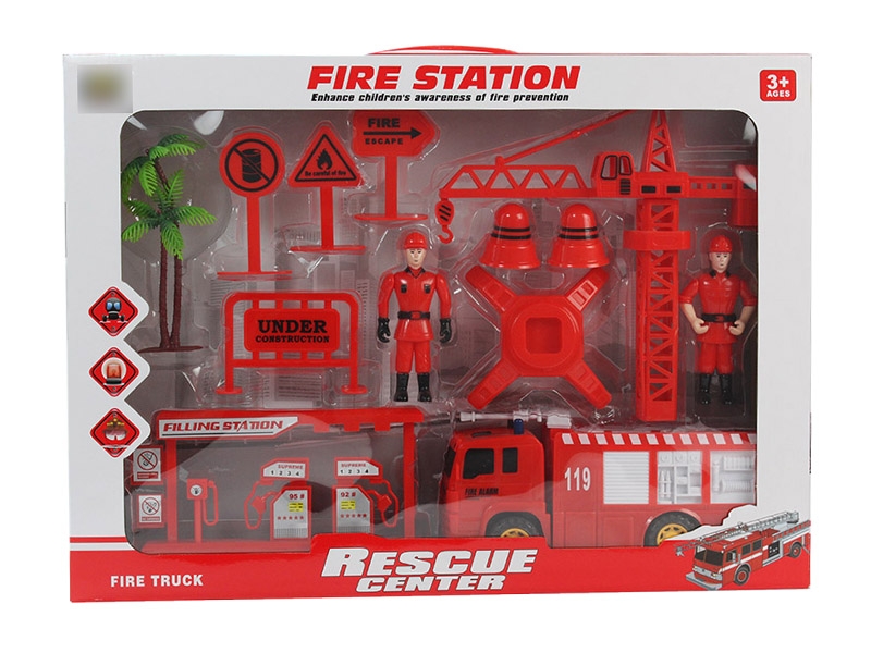 FRICTION FIRE FIGHTING TRUCK - HP1137567