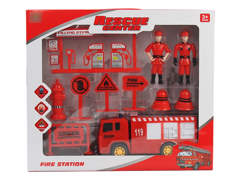 FRICTION FIRE FIGHTING TRUCK - HP1137573