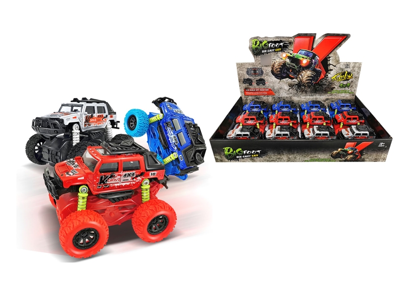 FRICTION DIE CAST CAR 12PCS/DISPLAY BOX - HP1137982