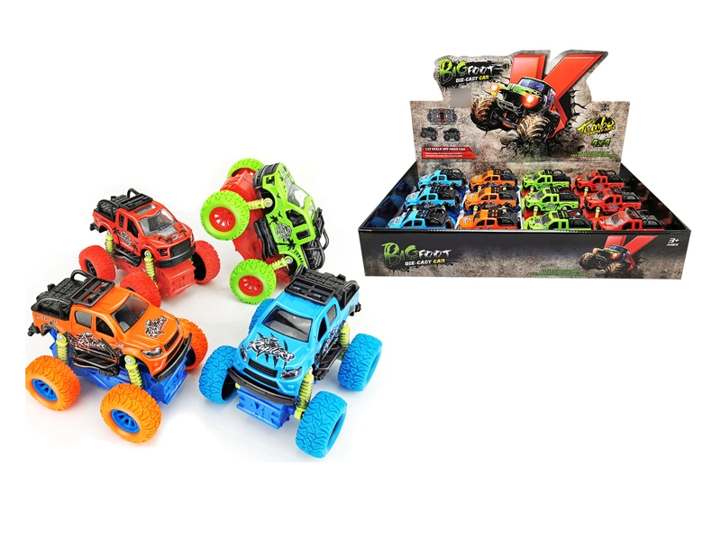 FRICTION DIE CAST CAR 12PCS/DISPLAY BOX - HP1137983