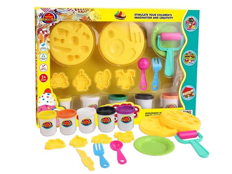 PLAY DOUGH SET(5*60G) - HP1138042
