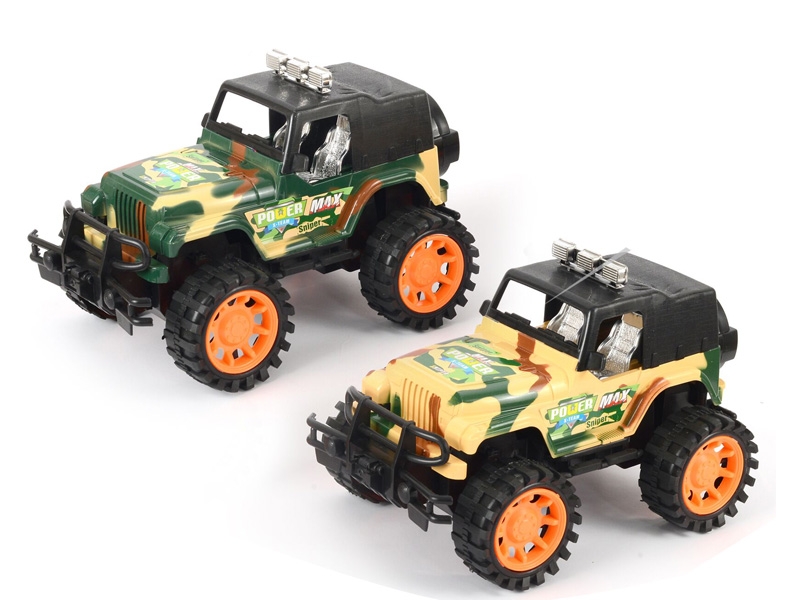 FRICTION CAR, DESERT YELLOW/ARMY GREEN - HP1138743