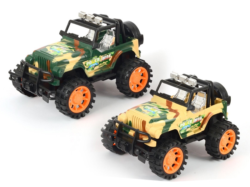 FRICTION CAR, DESERT YELLOW/ARMY GREEN - HP1138744
