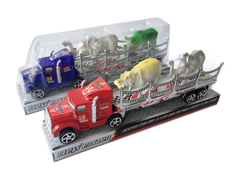 FRICTION TRUCK,RED/BLUE - HP1138757
