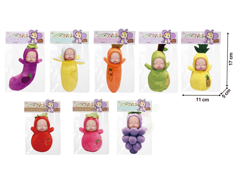 FRUIT COTTON DOLL,8ASST - HP1138925