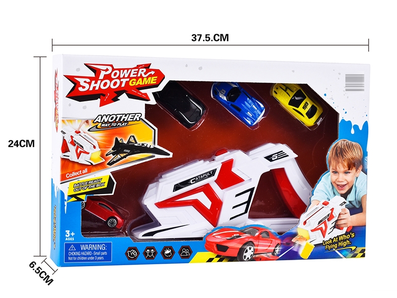 PRESS & GO SHOOTING GAME W/4 CARS - HP1138996