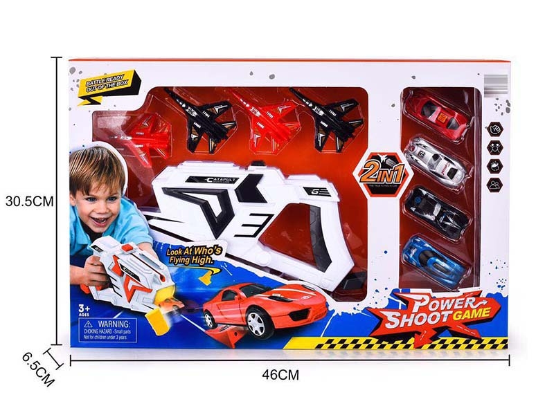 PRESS & GO SHOOTING GAME W/ DIE CAST CAR - HP1138998